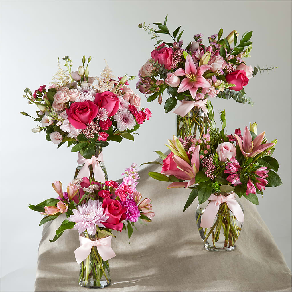 Pink Ribbon - A Florist Original – TIGERLILY'S FLOWERS, Broken Arrow OK