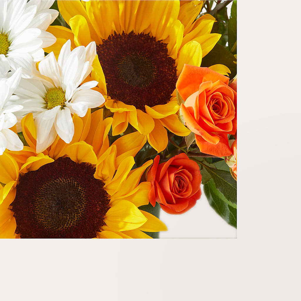 Sun-drenched Blooms Box Bouquet – TIGERLILY'S FLOWERS, Broken Arrow OK
