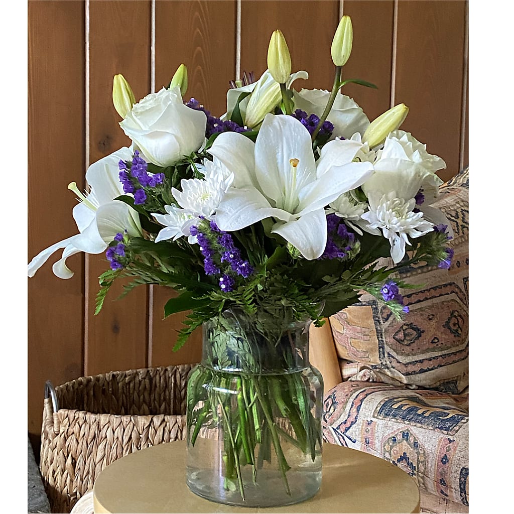 Beyond Blue Bouquet – TIGERLILY'S FLOWERS, Broken Arrow OK