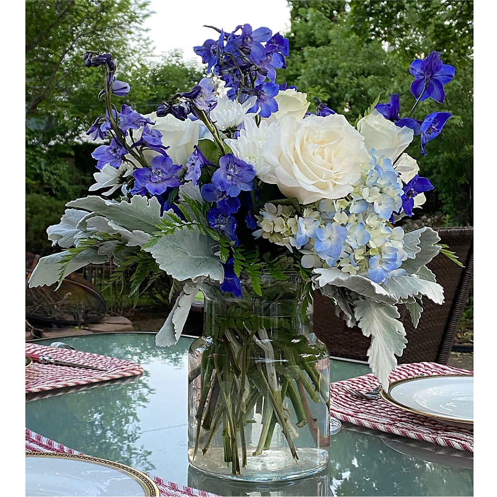 Clear Skies Bouquet – TIGERLILY'S FLOWERS, Broken Arrow OK