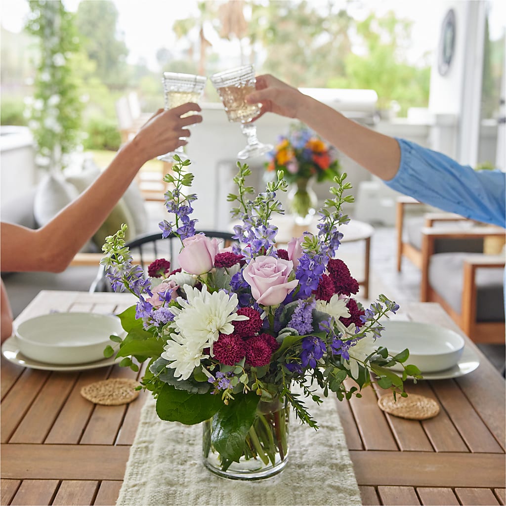 Violet Frost Bouquet – TIGERLILY'S FLOWERS, Broken Arrow OK