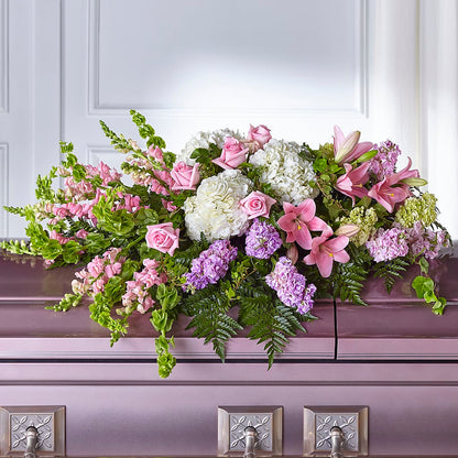 Life's Gratitude Casket Spray – TIGERLILY'S FLOWERS, Broken Arrow OK