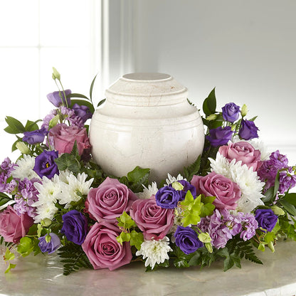 Blooming Sympathy Cremation Adornment – TIGERLILY'S FLOWERS, Broken Arrow OK