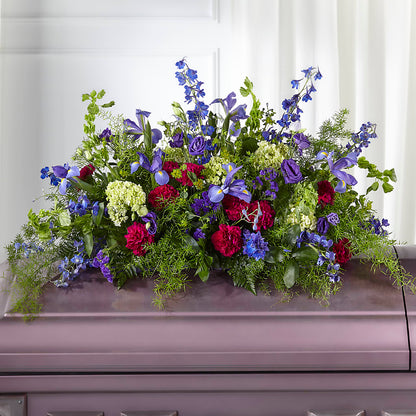 Always Treasured Casket Spray – TIGERLILY'S FLOWERS, Broken Arrow OK