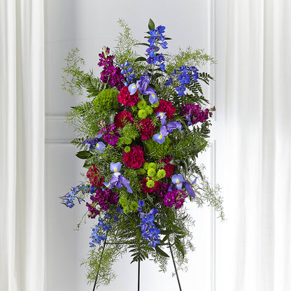 Heavenly Skies Standing Spray – TIGERLILY'S FLOWERS, Broken Arrow OK