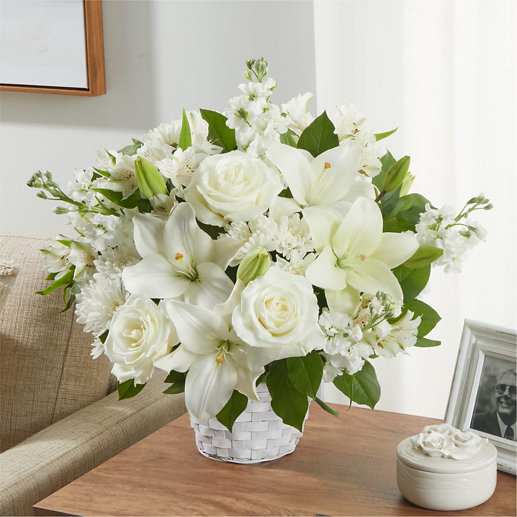 Peaceful Reflections Arrangement – TIGERLILY'S FLOWERS, Broken Arrow OK