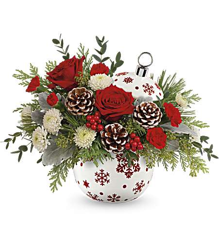 Sprinkle Sparkle Ornament Arrangement