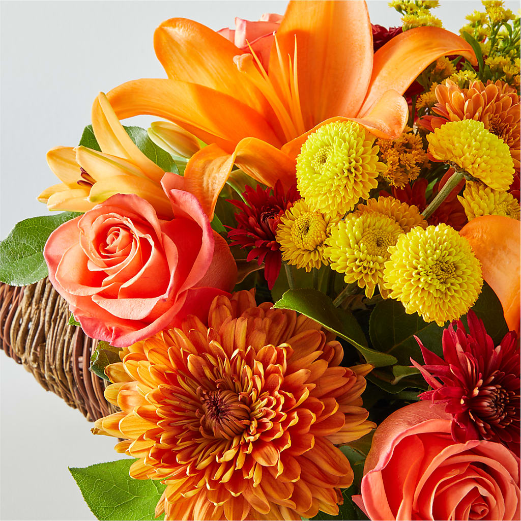 Bouquet of Blessings Cornucopia – TIGERLILY'S FLOWERS, Broken Arrow OK