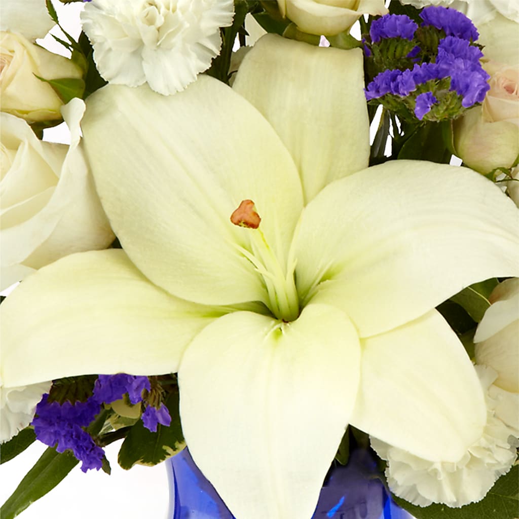 Sapphire Rush Bouquet – TIGERLILY'S FLOWERS, Broken Arrow OK