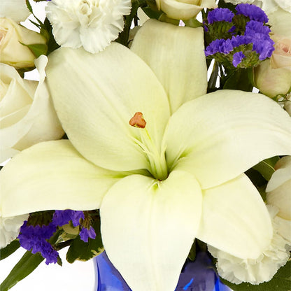 Sapphire Rush Bouquet – TIGERLILY'S FLOWERS, Broken Arrow OK