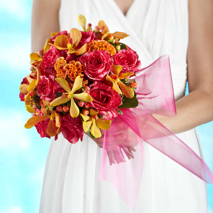 Brilliant Shades of Love Bouquet – TIGERLILY'S FLOWERS, Broken Arrow OK