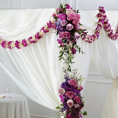 Color & Light Chuppah Decor – TIGERLILY'S FLOWERS, Broken Arrow OK