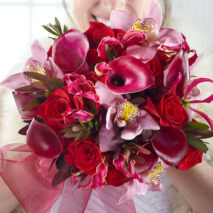 Heart of Hearts Bouquet – TIGERLILY'S FLOWERS, Broken Arrow OK